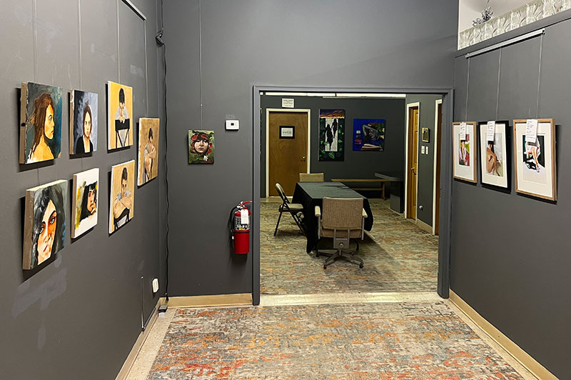 Greenleaf Art Center Window Gallery