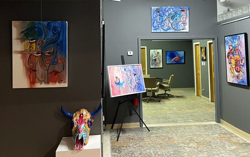 Greenleaf Art Center Window Gallery